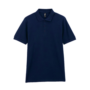 Футболка поло PREMIUM COTTON ADULT DOUBLE PIQUE, МОРСКОЙ СИНИЙ 3XL