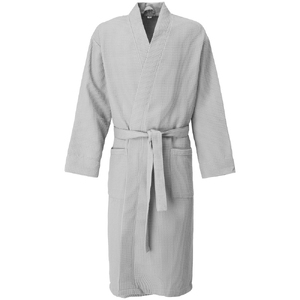Халат вафельный Kimono, светло-серый, размер M/L