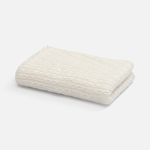 Плед Knitline, белый (молочный)