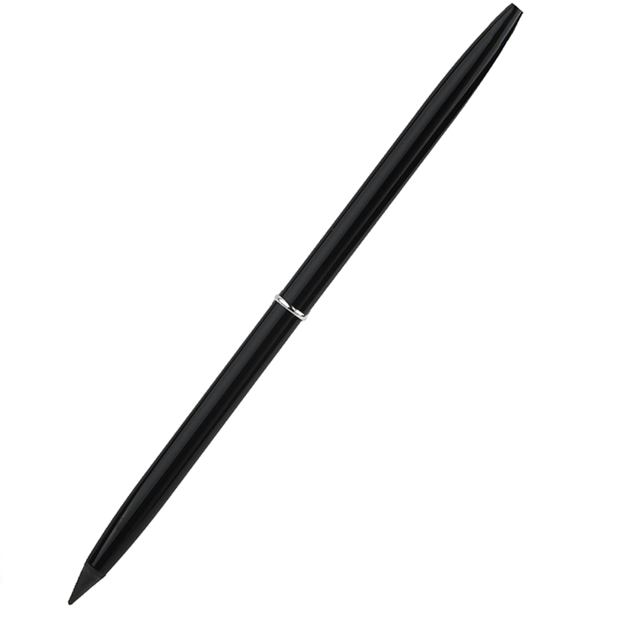 Вечный карандаш с шариковой ручкой EverLine, чёрный-S