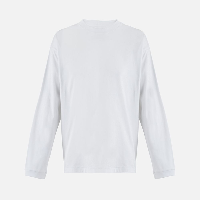 Футболка унисекс с длинным рукавом Legacy LSL, белая, размер 3XL