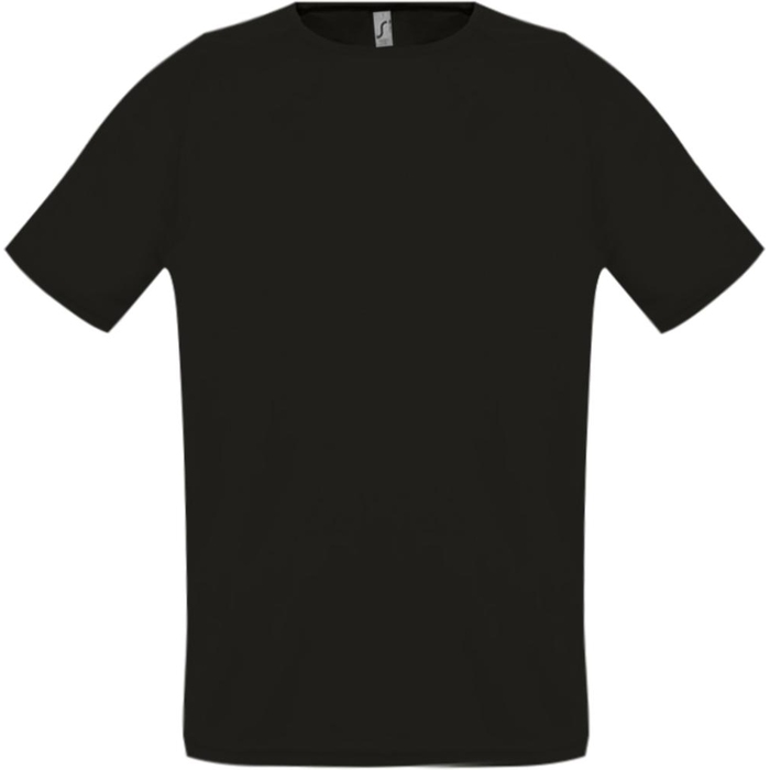 Футболка унисекс Sporty 140 черная, размер 3XL