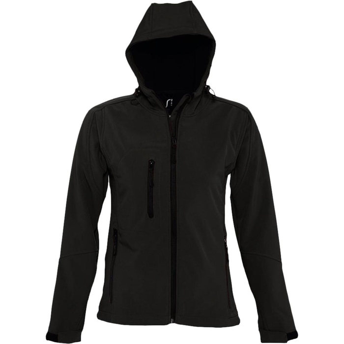 Куртка женская с капюшоном Replay Women 340 черная, размер S