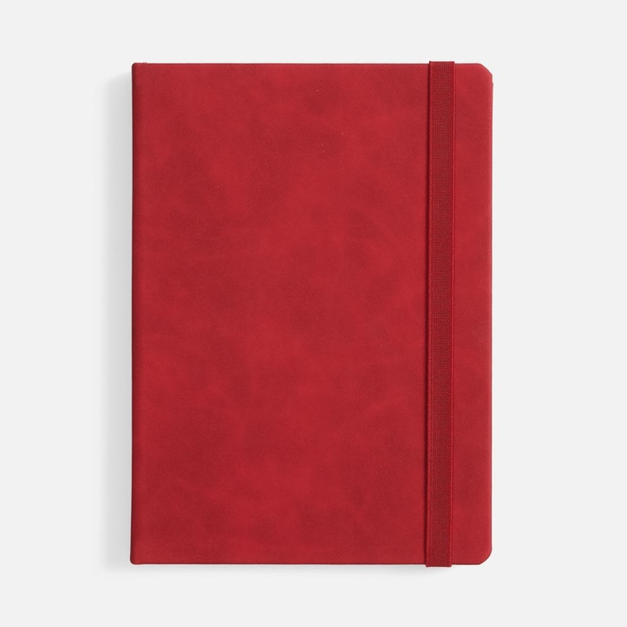 Ежедневник Urban Hard, недатированный, красный