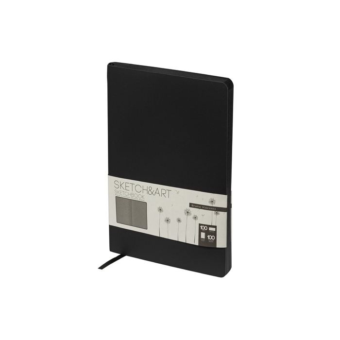 Скетчбук А5 «Sketch & Art» 100 г/м2, soft-touch