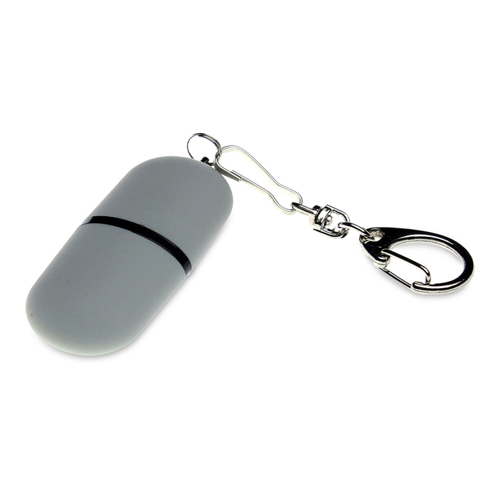 USB 2.0- флешка «Goutte Soft-touch» на 512 Мбайт каплевидной формы