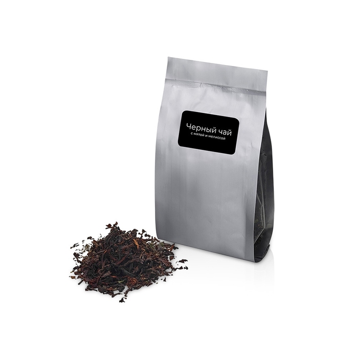 Чай черный с мятой и мелиссой, серия Herbalis